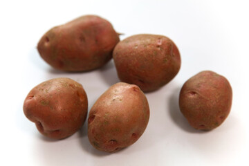 	赤いジャガイモ