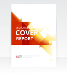 Cover Report Brochure Flyer Banner Pattern background.