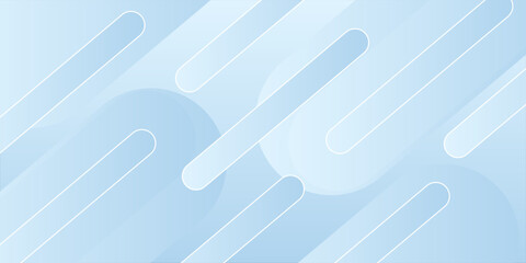 Minimalist Abstract Blue Background with Modern Linear Geometric Design