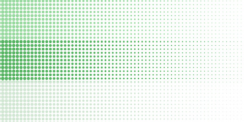 Light Blue, Green vector red banner with set of circles, dots. Donuts Background. Creative Design Template. Technological halftone illustration.