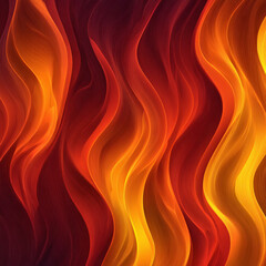 abstract flame wave pattern