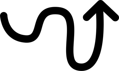 Simple Arrows Isolated Pointer Direction 