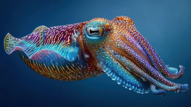 Mesmerizing Cuttlefish: A Symphony of Ocean Colors