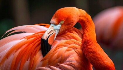 Obraz premium close up of flamingo