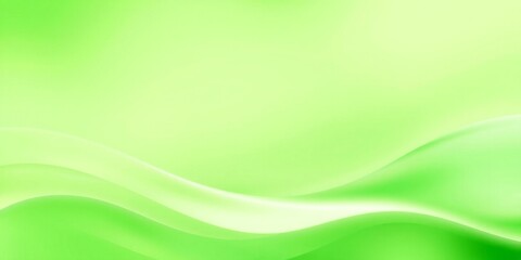 Soft green gradient wavy background with subtle light effects