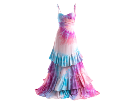 Tie-dye dress
