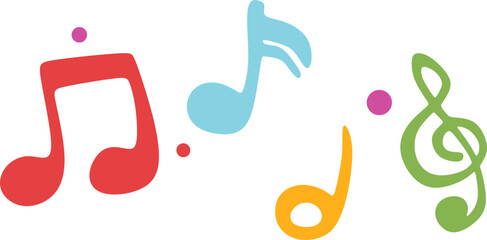 Doodle Music Notes