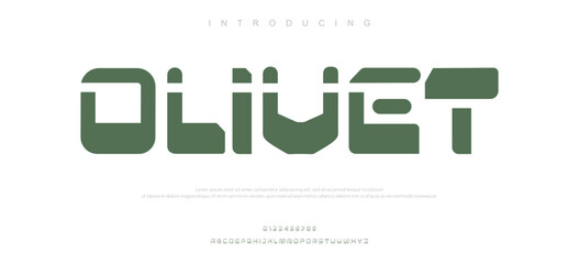 incomplete minimal cut alphabet capital lettering a to z font family