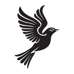 vector illustration of a dove