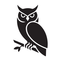 vector illustration of a owl