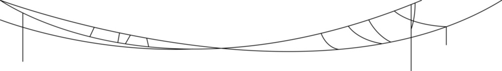 Halloween Spider Web Header