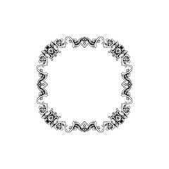 round lace frame