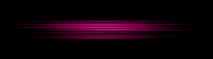 Streak. Dense horizontal lines arranged in wide composition. Glowing gradient effect creates dynamic movement and illumination across dark space.