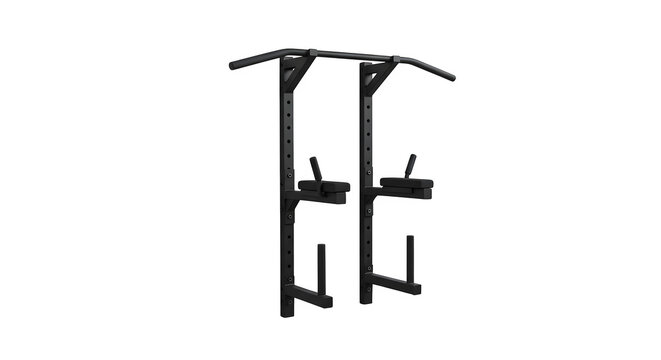 Dark steel gym equipment shows off textures with a stark studio light; for fitness product photography, industrial design, and website banner backgrounds.