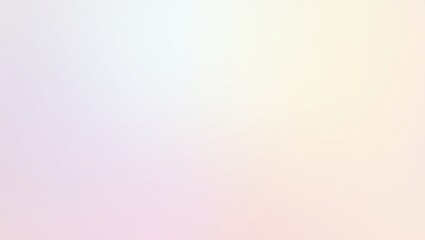 Delicate, soft color gradient background.