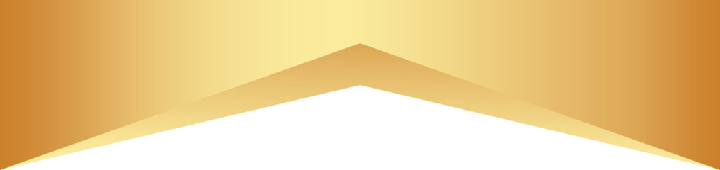 Wavy shape for banner design. Abstract golden element. Curve border and header for website...