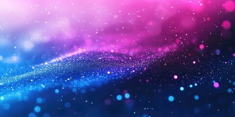 Obraz premium Futuristic gradient with cool blue and digital purple