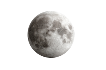 Full moon, grayscale,  showing lunar surface texture