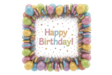 Easter chocolate cake with colorful eggs on top