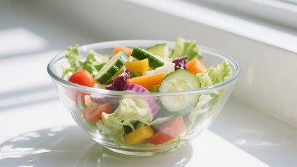 bowl of fresh salad