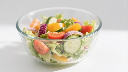 fresh vegetable salad