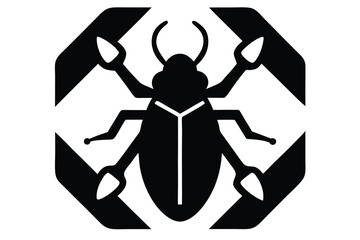 bug fixing vector icon