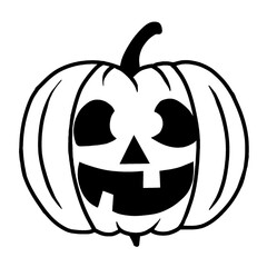 halloween pumpkin head