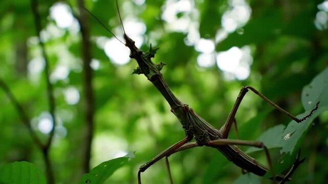 The Amazing Camouflage of a Stick Insect in its Natural Habitat