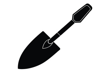 garden trowel vector icon