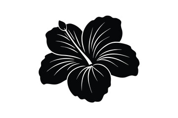 hibiscus vector icon © ganesh106