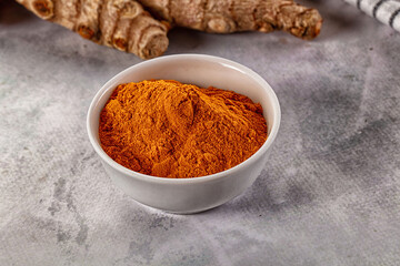Indian tumeric cumin dry powder