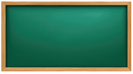 Blank Canvas: A classic chalkboard framed by rich wood. Its smooth, dark surface invites creativity and imagination. 