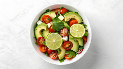 fresh vegetable salad