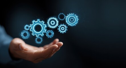 Dynamic Gear Flow. Visual Representation of Business Automation and Technological Innovation in Process Systems