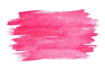 Delicate Blush Strokes. Watercolor Abstract Background with Soft Pink Ink Textures
