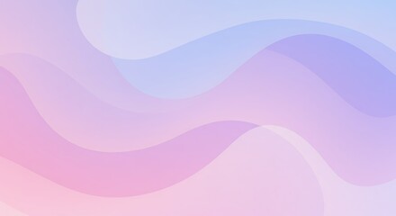 Abstract wavy design in pink and purple colors