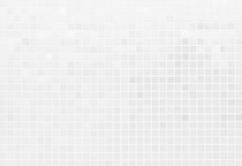Texture background concept: White brick wall texture background for stone tile block in grey light color wallpaper modern interior and exterior and backdrop design. White brick wall background photo.