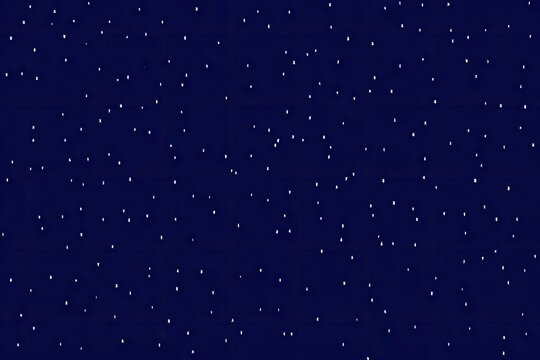 A dark navy blue background dotted with small, light white specks, resembling stars or a starry night sky