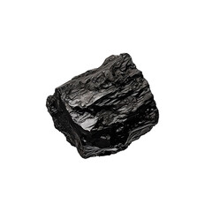 Bituminous Coal isolated on transparent background