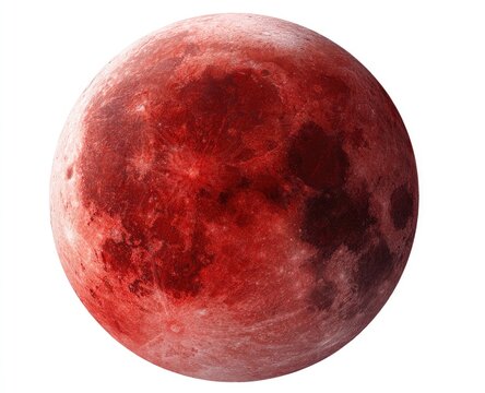 A blood red, full moon (1) - Powered by Adobe