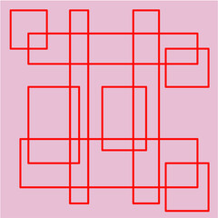 Walpaper abstract geometric shapes