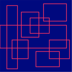 Walpaper abstract geometric shapes