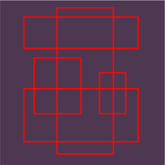 Walpaper abstract geometric shapes