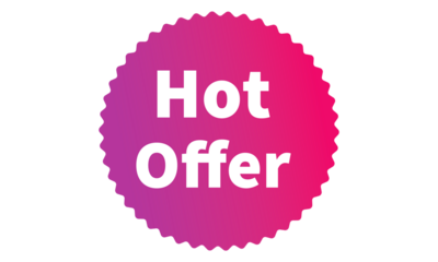 Hot Offer Pink Authentic sticker design, stamp, labels on vector web shopping stickers isolated on PNG or Transparent Background