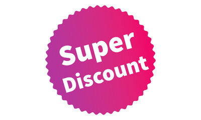 Super Discount Pink Authentic sticker design, stamp, labels on vector web shopping stickers...