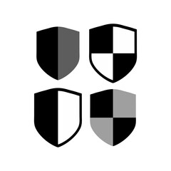 shield icon vector illustration