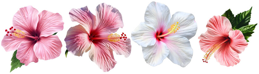 hibiscus flower,  realistic,