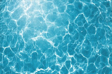 Obraz premium Abstract texture of rippled, turquoise water