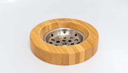 Metal bath drain hole