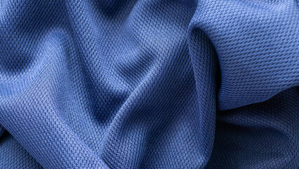 Blue sports clothing fabric football shirt jersey texture